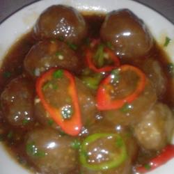 西米肉丸子的做法[图]