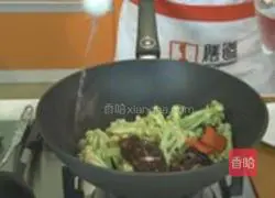 素拌花菜的做法图解3