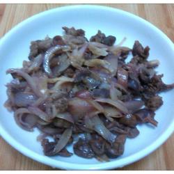 洋葱炒鸡杂的做法[图]