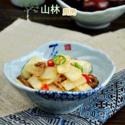 荸荠炒肉丝的做法[图]