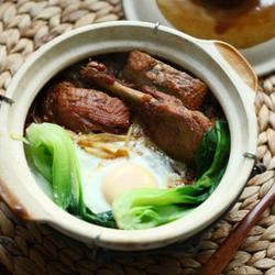 酱鸭煲仔饭的做法[图]