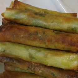 荠菜春卷的做法[图]
