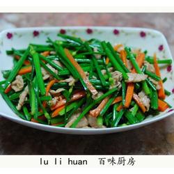 韭菜花肉丝的做法[图]