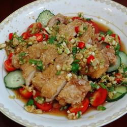泰式椒麻鸡的做法[图]