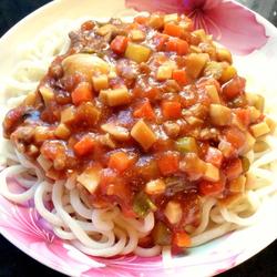 杂酱拌面的做法[图]