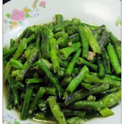 蒜泥炒豇豆的做法[图]