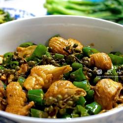 麻辣双椒鸡的做法[图]