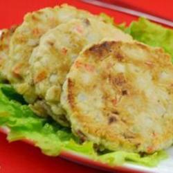 鸡蛋莲藕饼的做法[图]