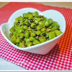 榄菜四季豆的做法[图]