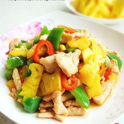 菠萝滑鸡片的做法[图]