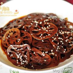 红糖蜜莲藕的做法[图]