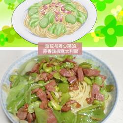 蚕豆卷心菜的做法[图]