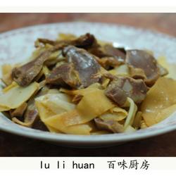 酸笋爆鹅肾的做法[图]