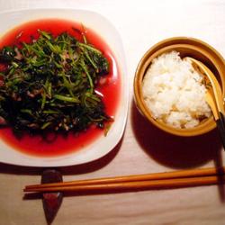 清炒红苋菜的做法[图]