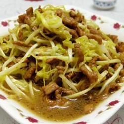韭黄炒肉丝的做法[图]