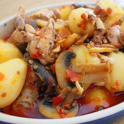 土豆蘑菇鸡的做法[图]