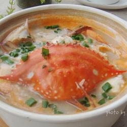 海蟹砂锅粥的做法[图]