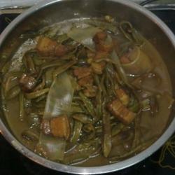 红烧肉炖干豆角的做法[图]