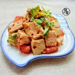 凉拌冻豆腐的做法[图]