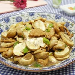 蘑菇炒肉片的做法[图]