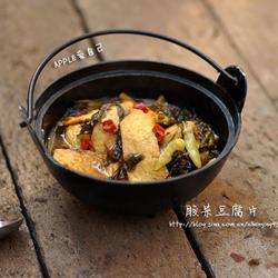 酸菜豆腐片的做法[图]