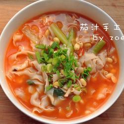茄汁手工面的做法[图]