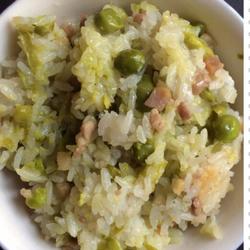 豌豆烧饭的做法[图]