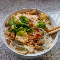 鸡蛋肉丝粉的做法[图]