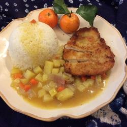 咖喱猪排饭的做法[图]