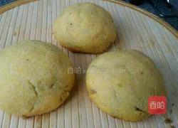 玉米面菜团子的做法图解4