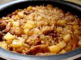 红烧肉焖饭
