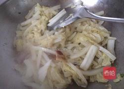 白菜粉条的做法图解4