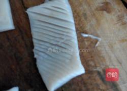 西芹鱿鱼花的做法图解2