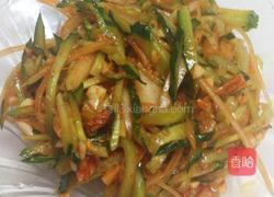 黄瓜牛板筋的做法图解3