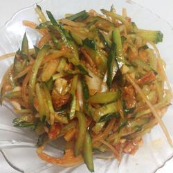 黄瓜牛板筋的做法[图]