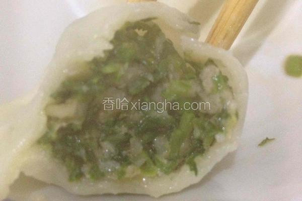 荠菜饺子