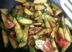 肉片炒黄瓜的做法图解6