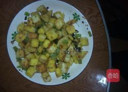 青椒炒馒头的做法图解7