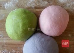 彩色水饺的做法图解2