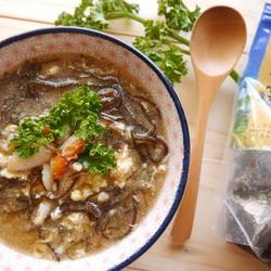 蒜味水云蟹肉羹的做法[图]