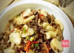 ㄚ嬷梅菜炒年糕的做法图解4