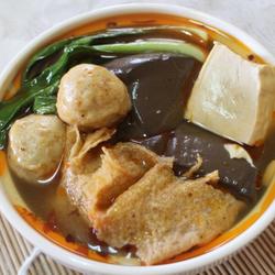 麻辣鸭血锅的做法[图]