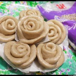 无糖红豆玫瑰馒头的做法[图]