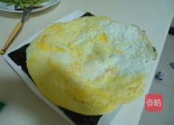 海苔芦笋虾蛋卷的做法图解5