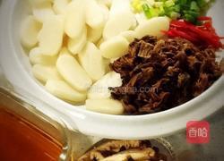 ㄚ嬷梅菜炒年糕的做法图解2