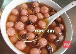 黑糖红麹汤圆的做法图解10