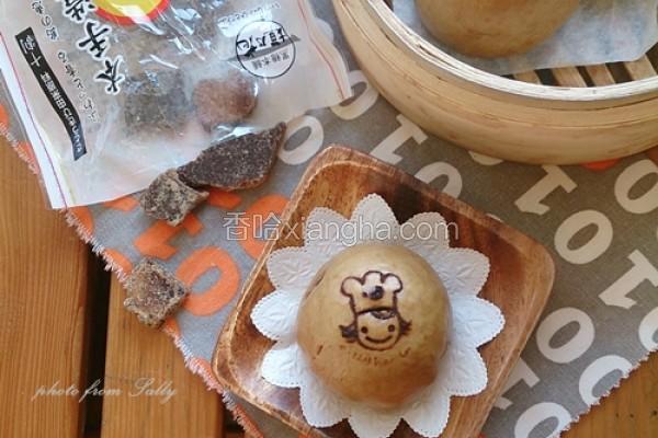 沖绳日式黑糖馒头