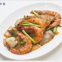 奶油胡椒虾的做法[图]