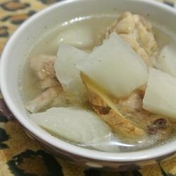 萝卜鸡汤的做法[图]