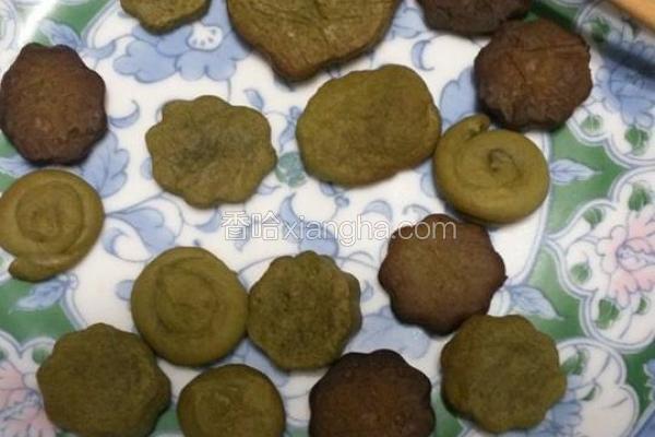 抹茶饼干